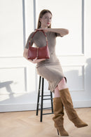 Sac A Bandouliere Jim - Bordeaux