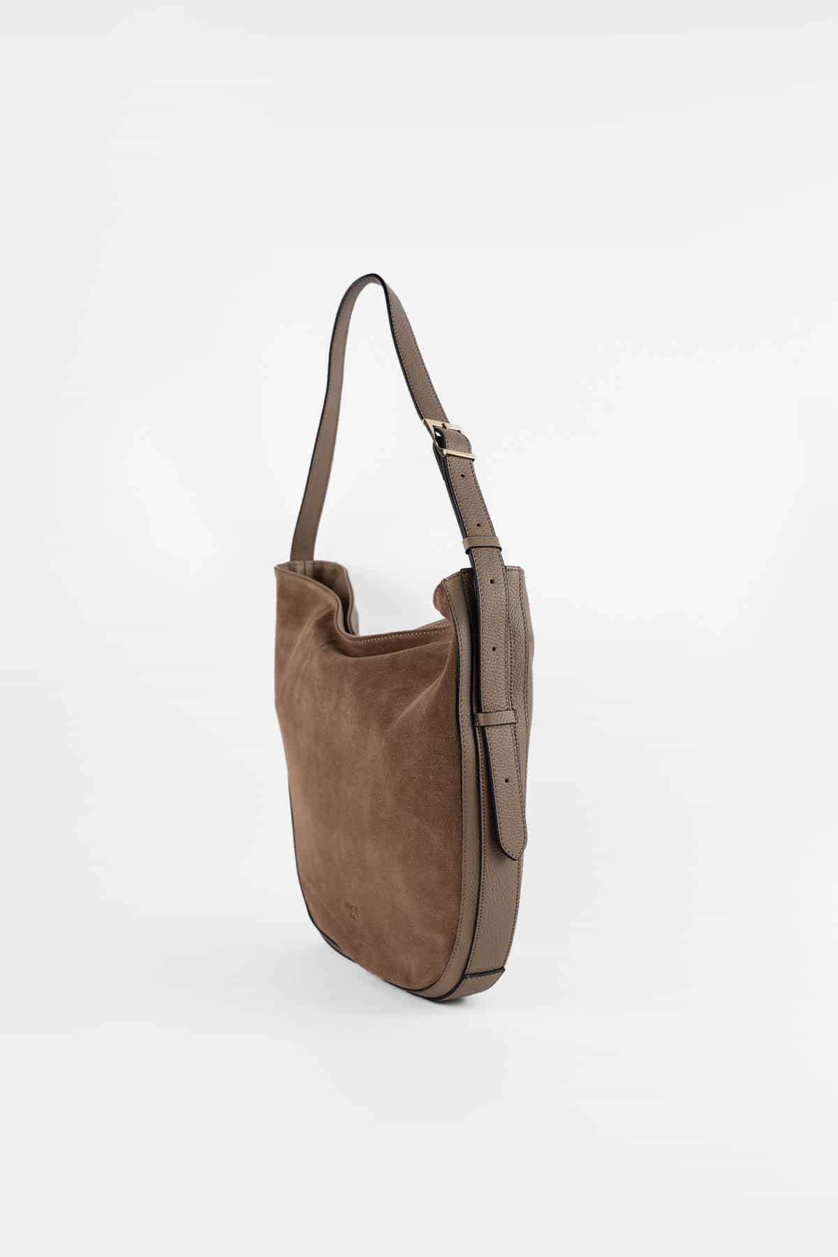 Sac Porté Épaule - Moss - Taupe