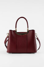 Bolso de hombro Olivia - Burdeos