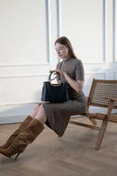 Olivia Shoulder Bag - Black