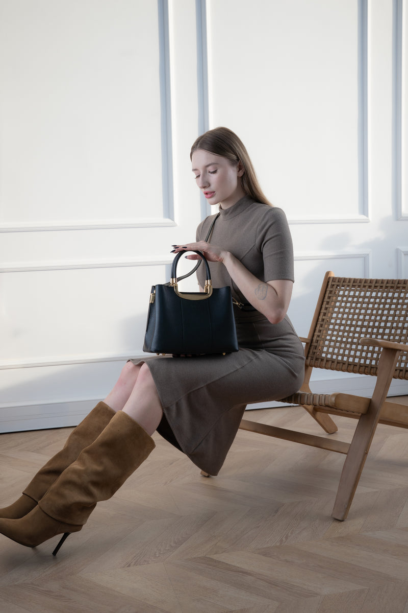 Olivia Shoulder Bag - Black