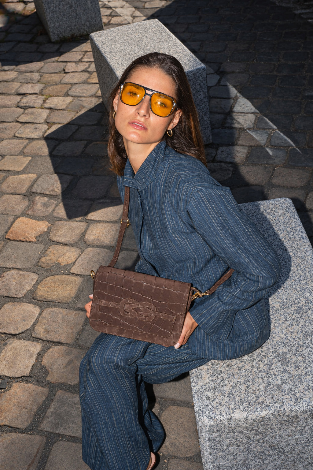 Bolso bandolera Andre - Moca