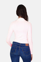 Women’s Roll-Neck Thermal Base-Layer Top – Pink