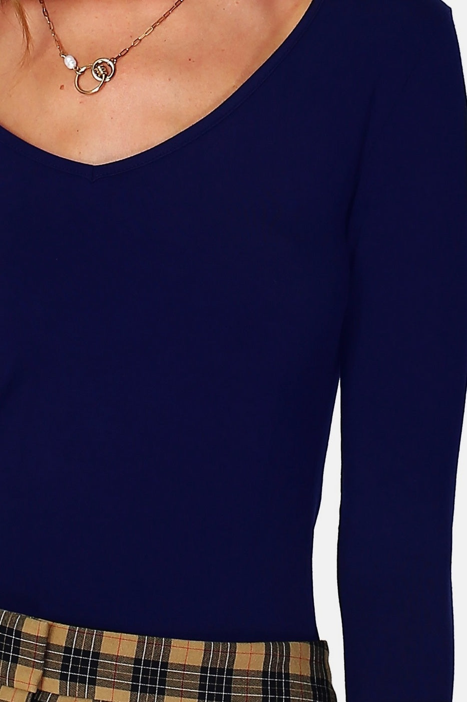 Top - Blu notte - Donna