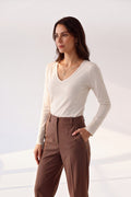 Top - Naturale - Donna