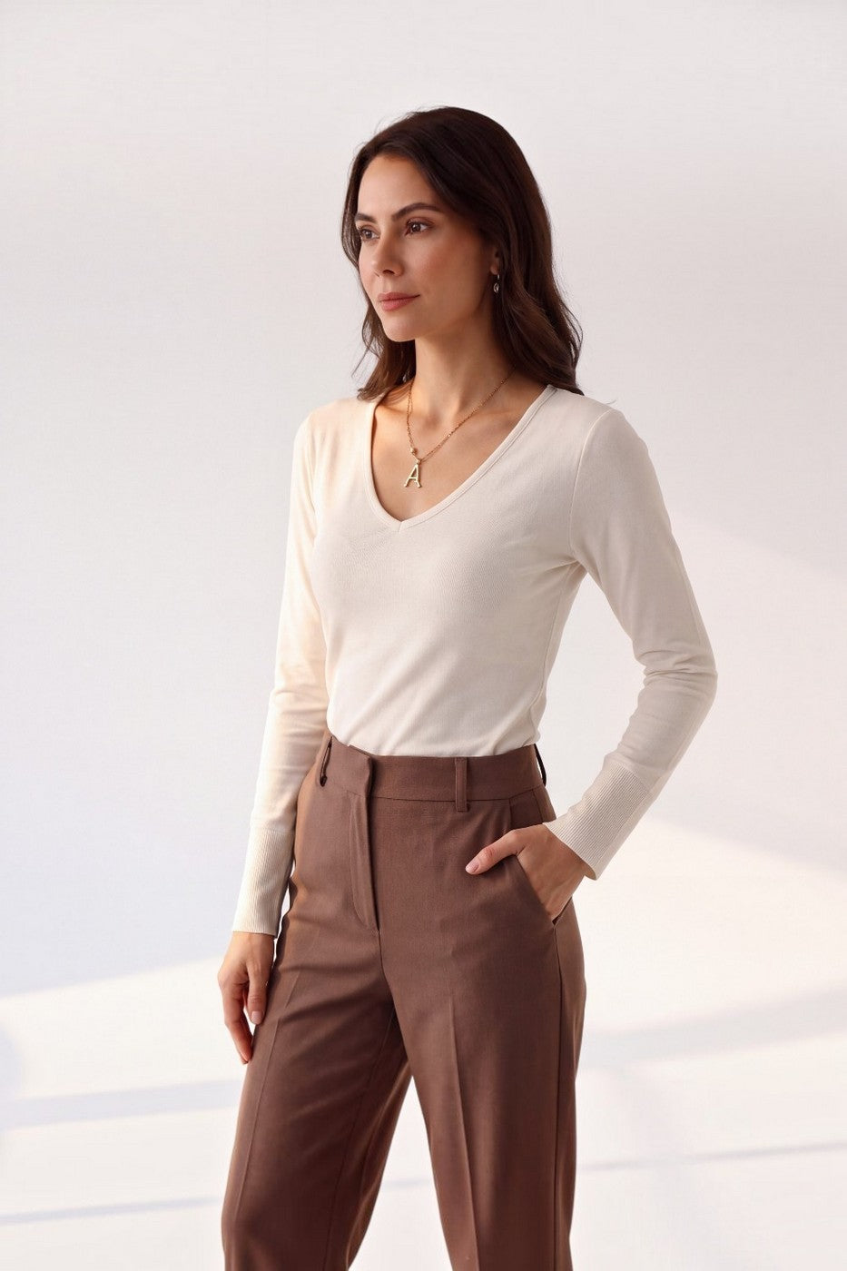 Top - Naturale - Donna