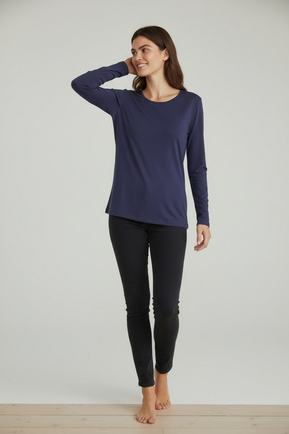 Top - Blu notte - Donna