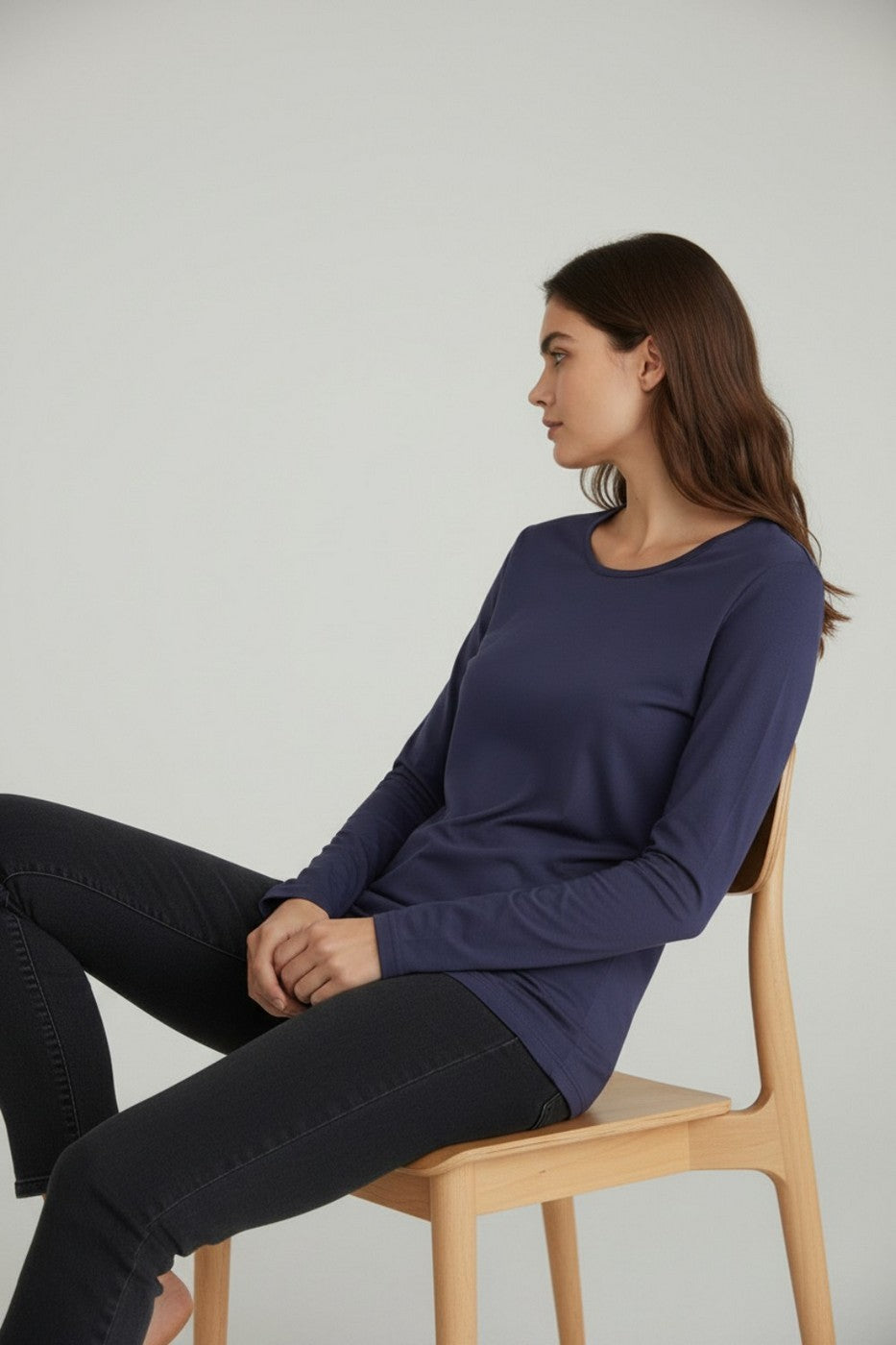 Top - Blu notte - Donna