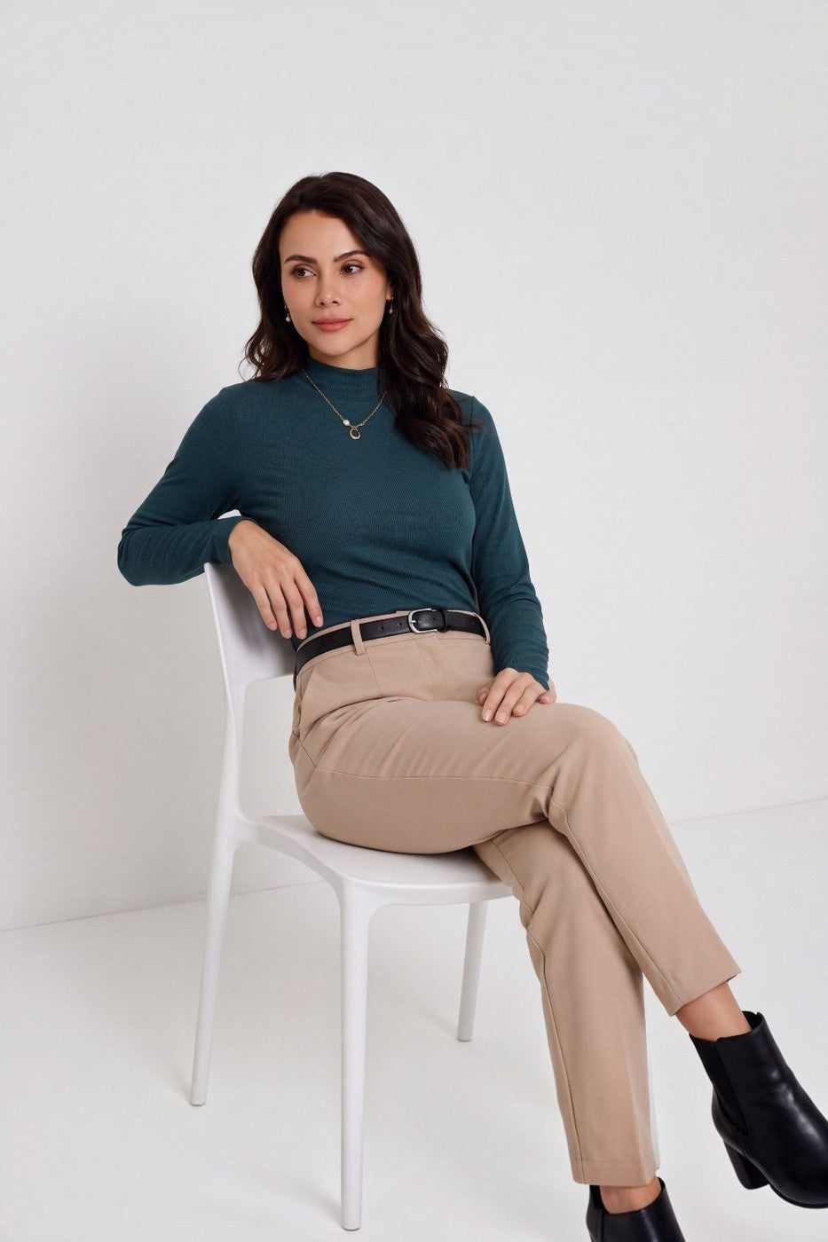 Top - Verde mar del Norte - Mujer