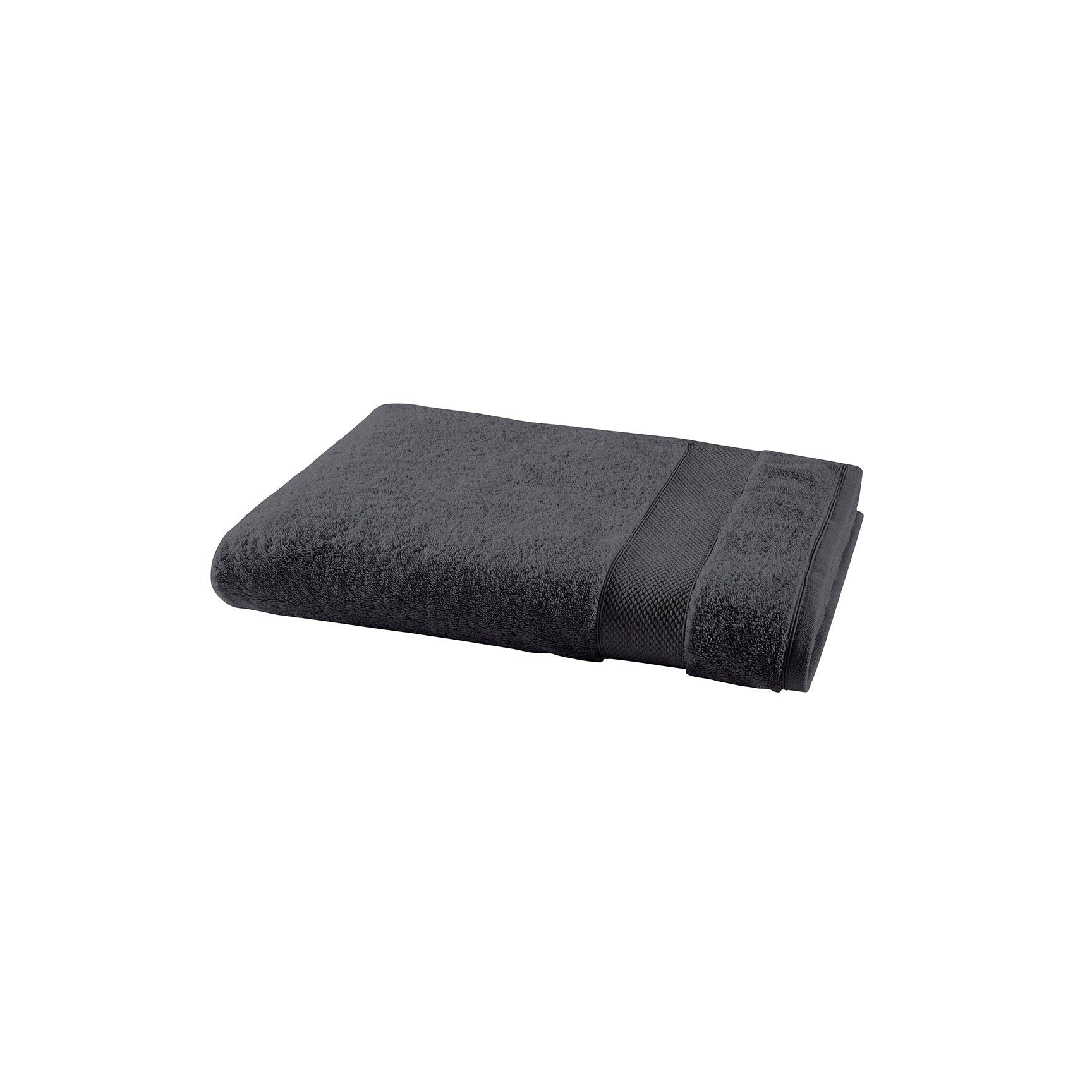 Plain Terry - Bath Towel - Charcoal