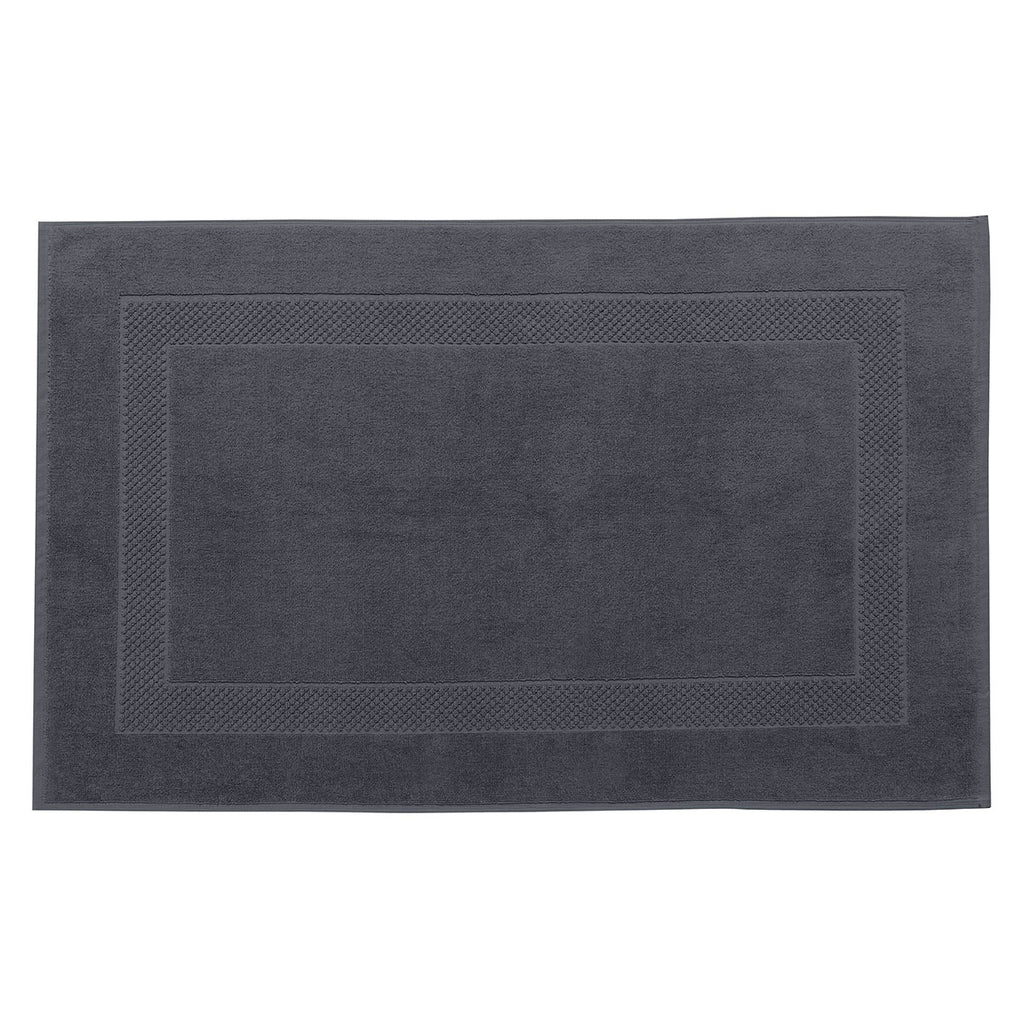 Rizo Liso - Alfombra De Baño - Antracita