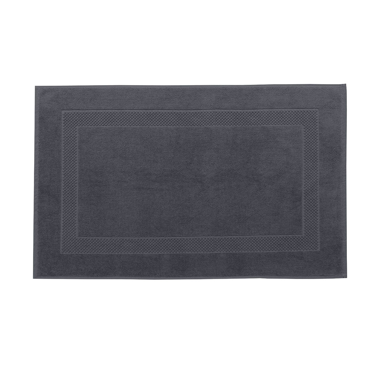 Rizo Liso - Alfombra De Baño - Antracita
