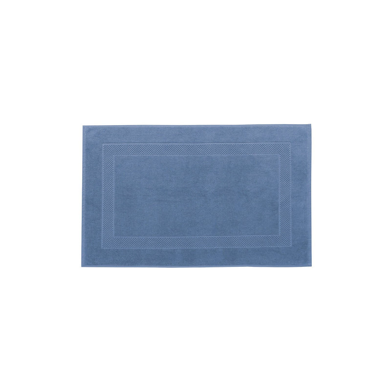 Tapis De Bain - Éponge Unie - Bleu Jeans