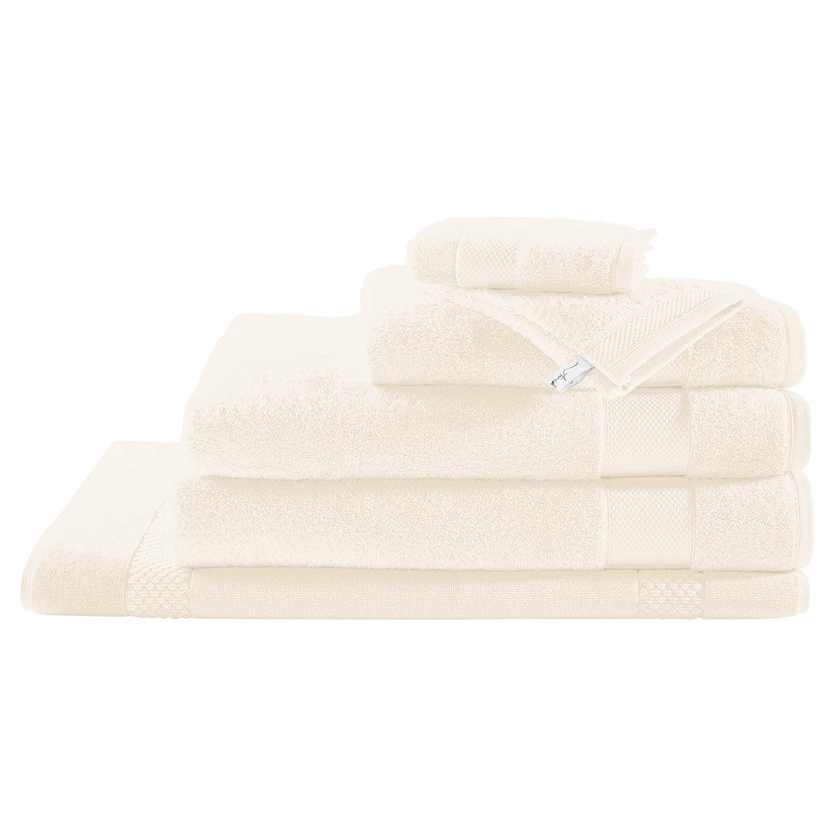 Plain Terry - Bath Towel - Cream