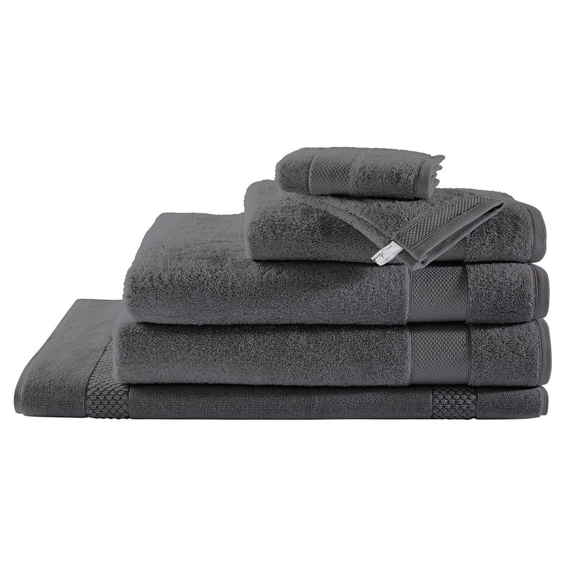 Drap De Bain - Éponge Unie - Anthracite