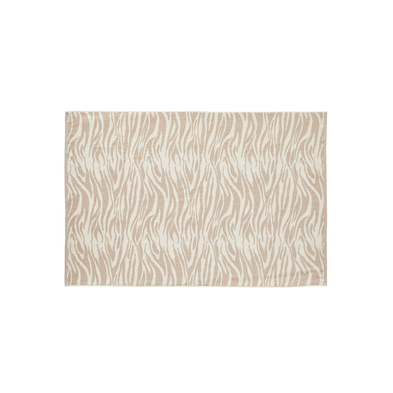 Drap De Bain - Zebre Ads - Beige/Blanc