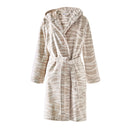 Peignoir - Zebre Ads - Beige/Blanc