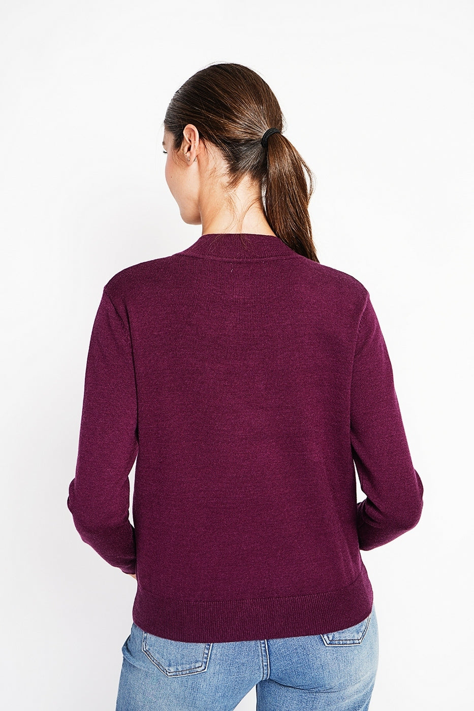 Jersey - Burdeos - Mujer