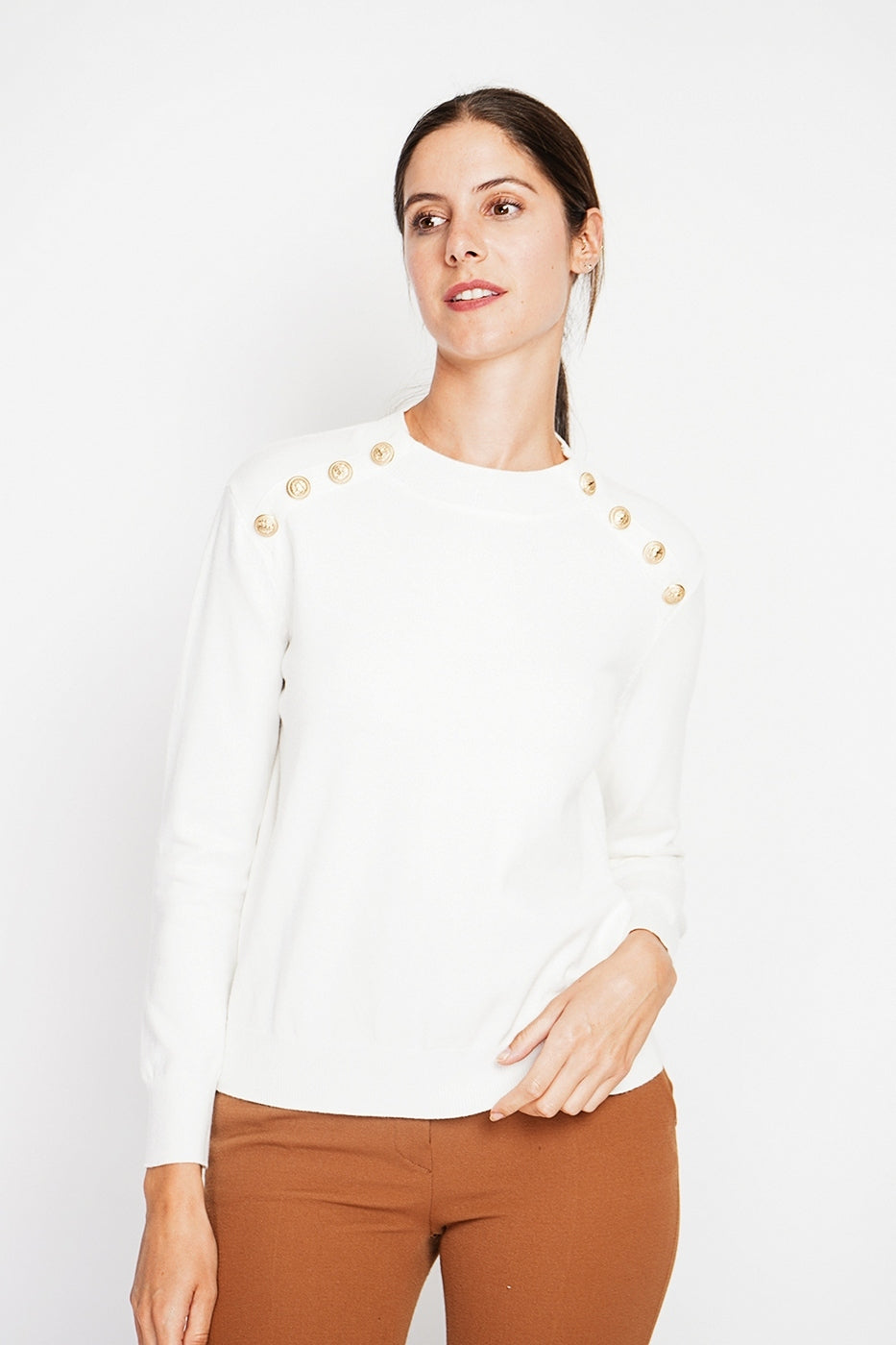 Maglione - Naturale - Donna
