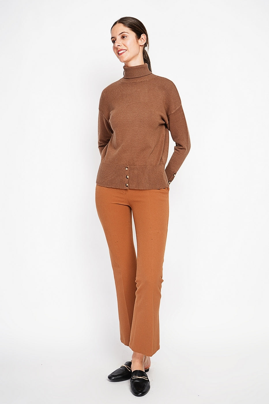 Maglione - Marrone - Donna