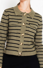 Cardigan - Kaki - Femme
