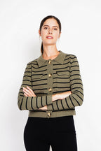 Cardigan - Kaki - Femme