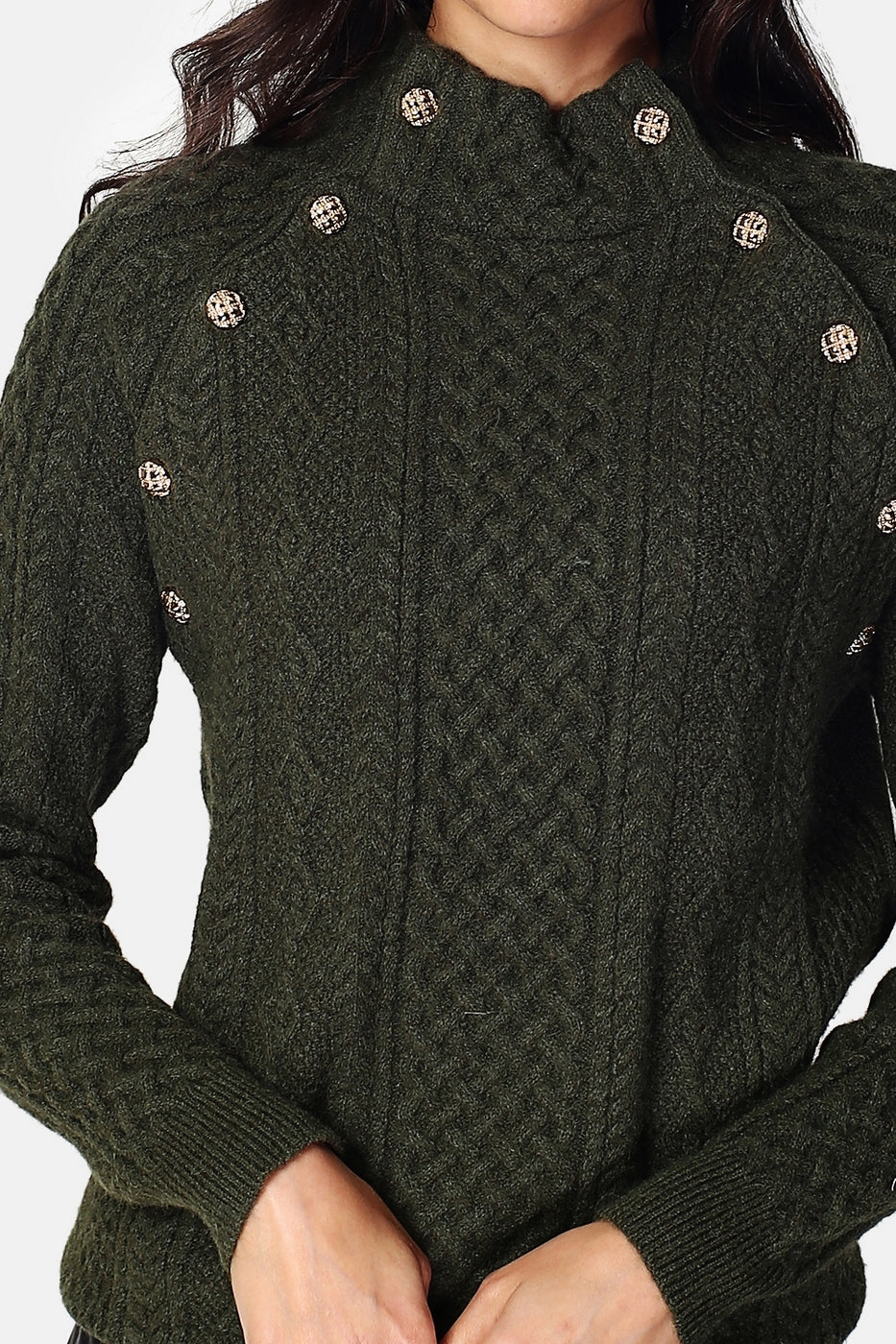 Sweater - Kaki - Femme