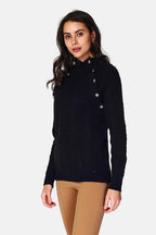Jersey - Negro - Mujer