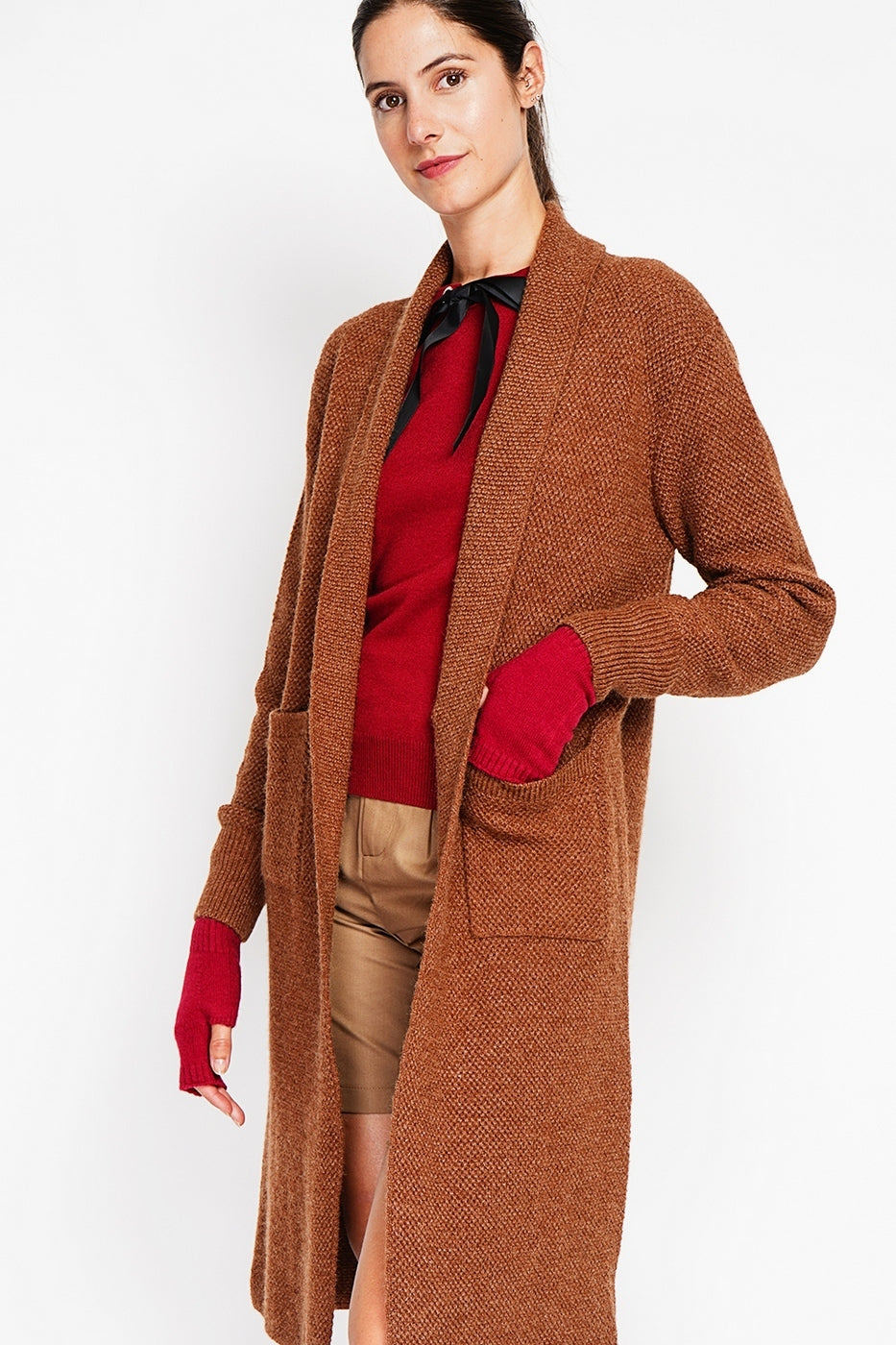 Cardigan - Marrone - Donna