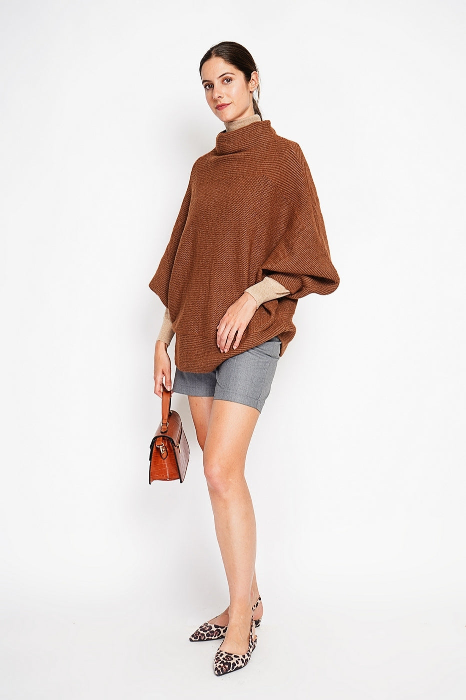 Maglione - Marrone - Donna