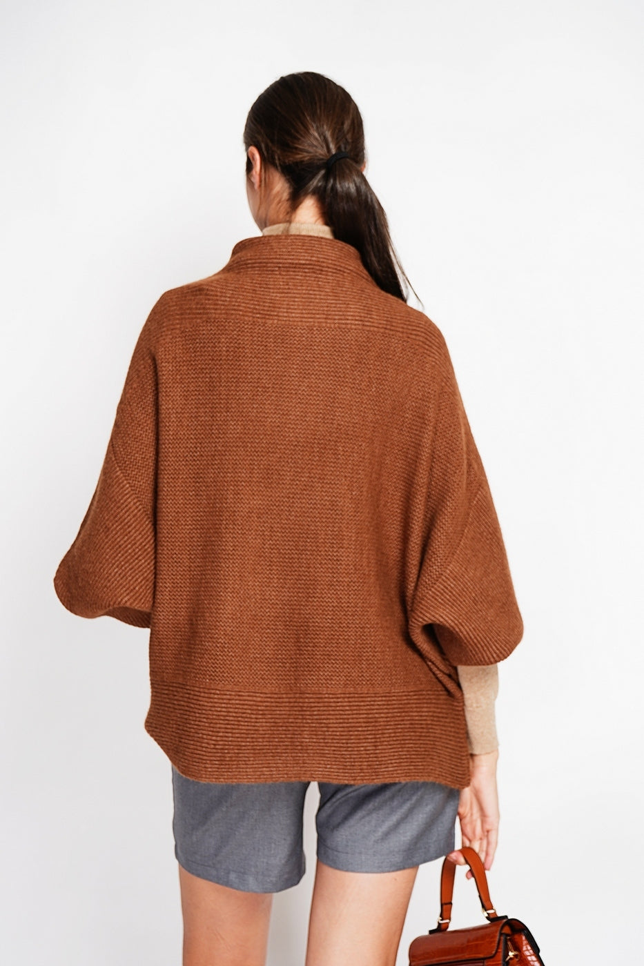 Maglione - Marrone - Donna