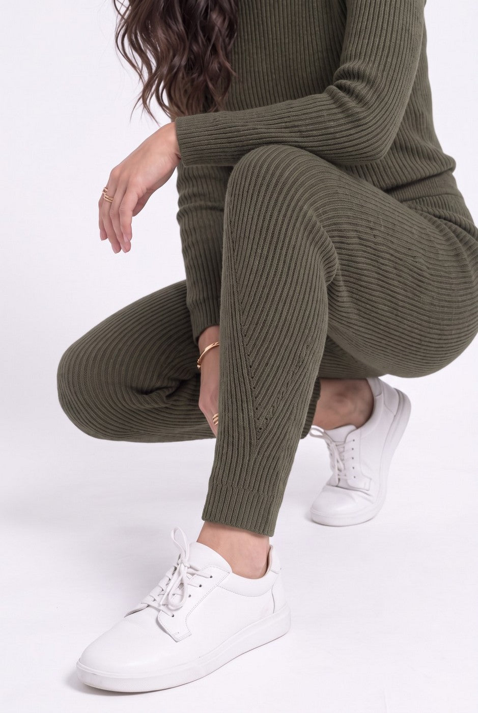 Pantaloni - Kaki - Donna