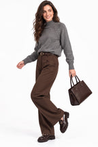 Sweater - Flanelle - Femme