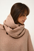 Poncho 4 Hilos - Ashley - Camel Chiné