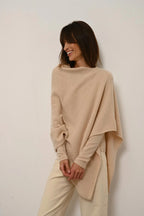 Poncho 4 Fils - Ashley - Sable