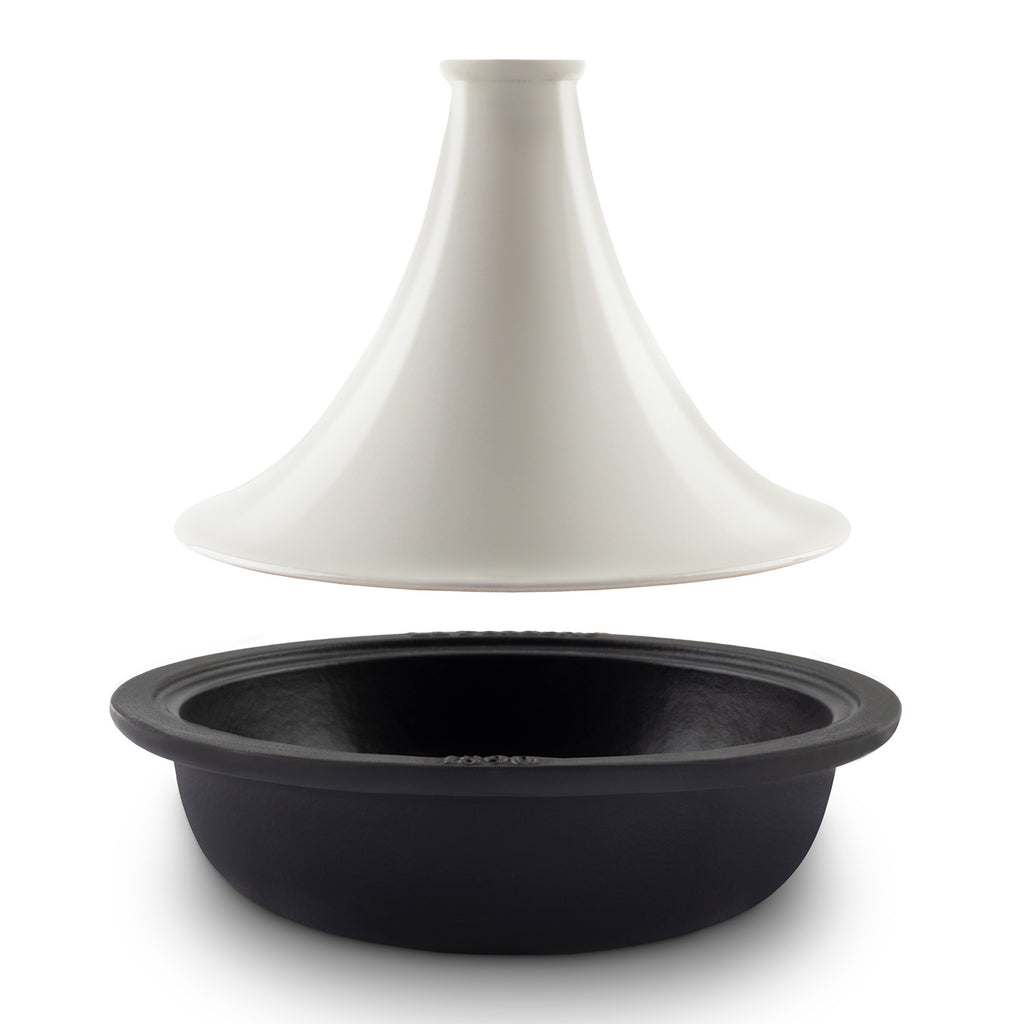 La Fonderie 1890 - Cast Iron Tajine - Cream