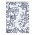 4 Continents - Flat Sheet - White/Blue