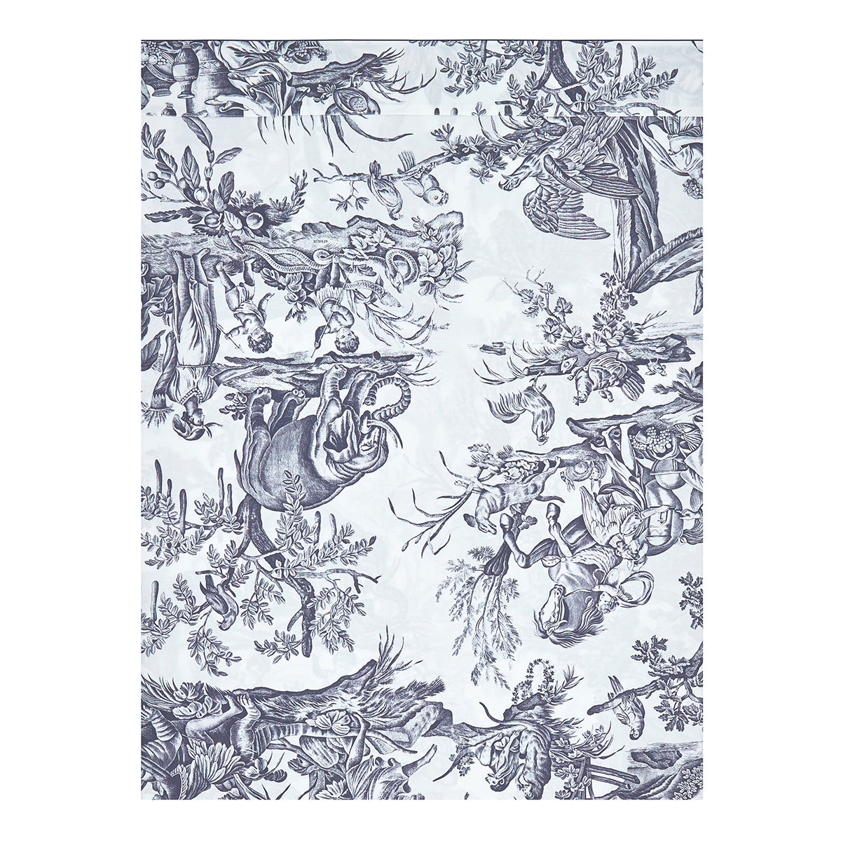 4 Continents - Flat Sheet - White/Blue