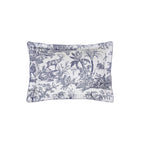 4 Continents - Pillowcase - White/Blue