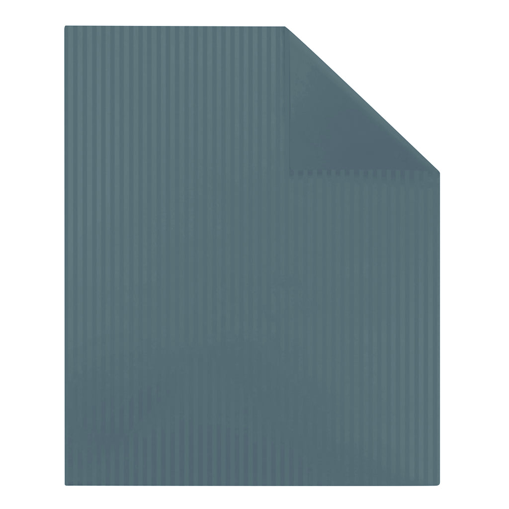 Satin Uni Jacquard - Duvet Cover - Mineral