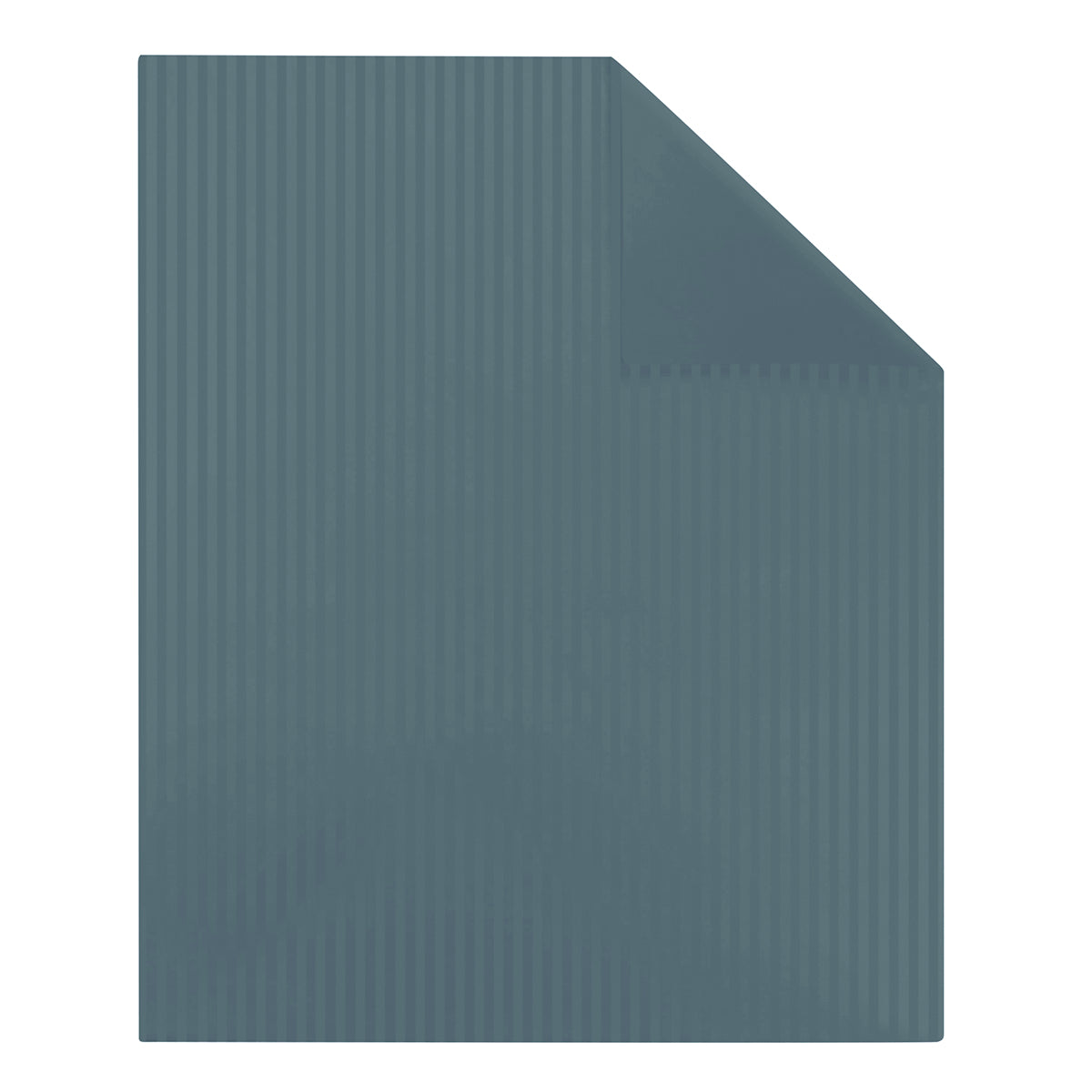 Satin Uni Jacquard - Duvet Cover - Mineral
