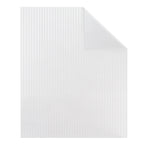Satin Uni Jacquard - Funda Nórdica - Blanca