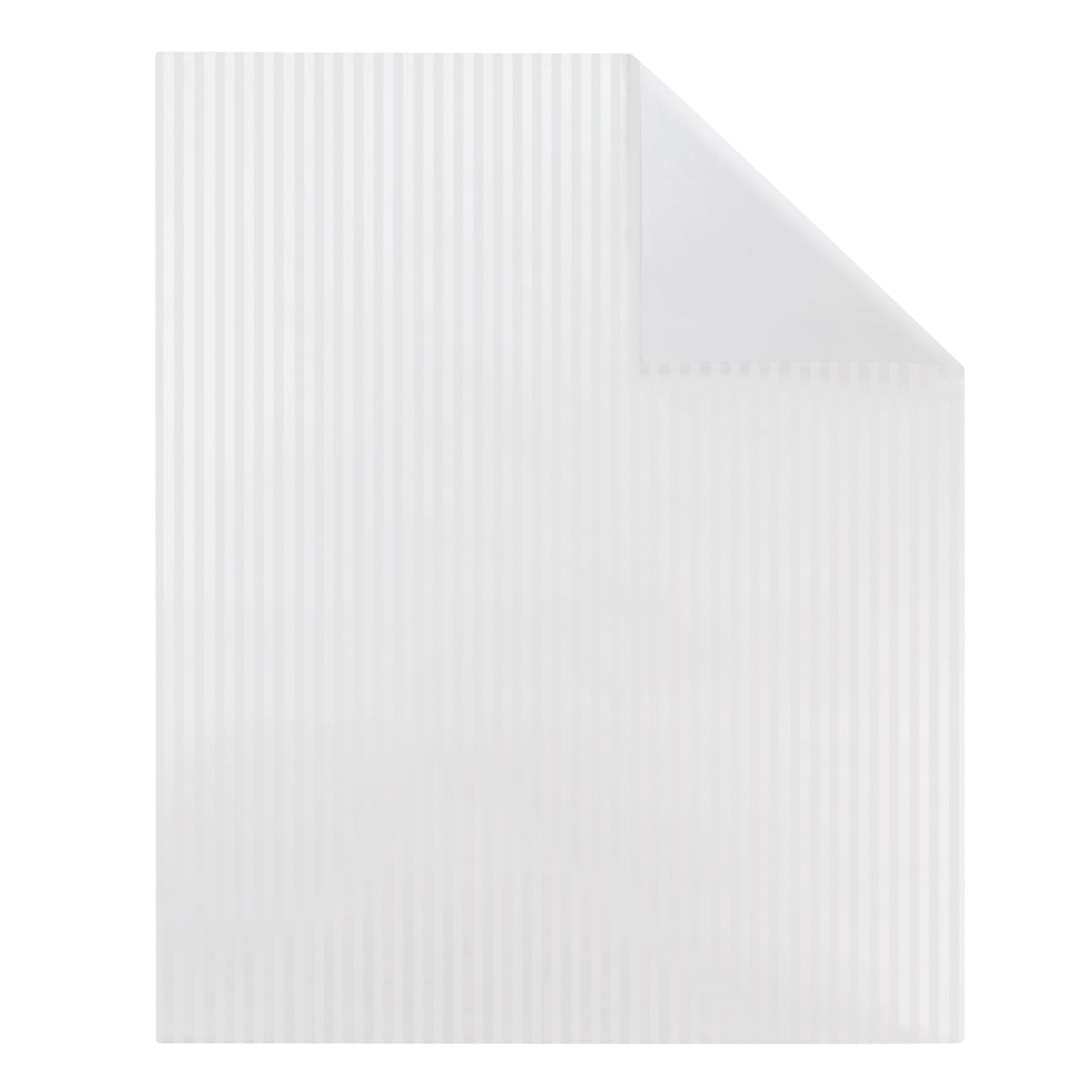 Satin Uni Jacquard - Funda Nórdica - Blanca