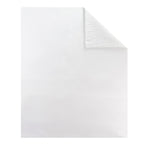 Satin Uni Jacquard - Funda Nórdica - Blanca