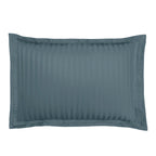 Satin Uni Jacquard - Taie d'Oreiller - Minéral