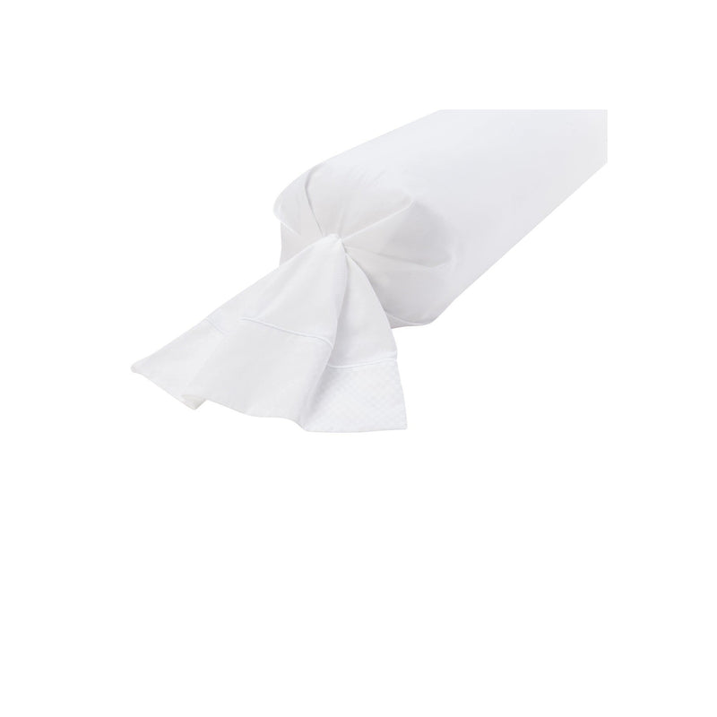 Taie De Traversin - Bord De Mer - Blanc/Blanc