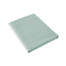 Drap Plat - Percale Unie - Vert D'Eau