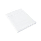 Plain Percale - Flat Sheet - White