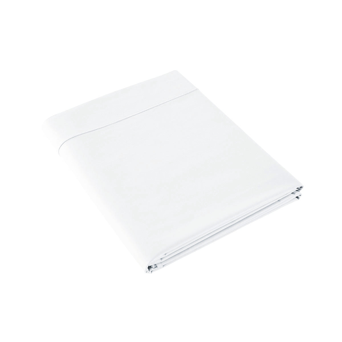 Plain Percale - Flat Sheet - White