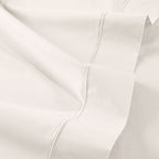 Percale Unie - Flat Sheet - Ivory